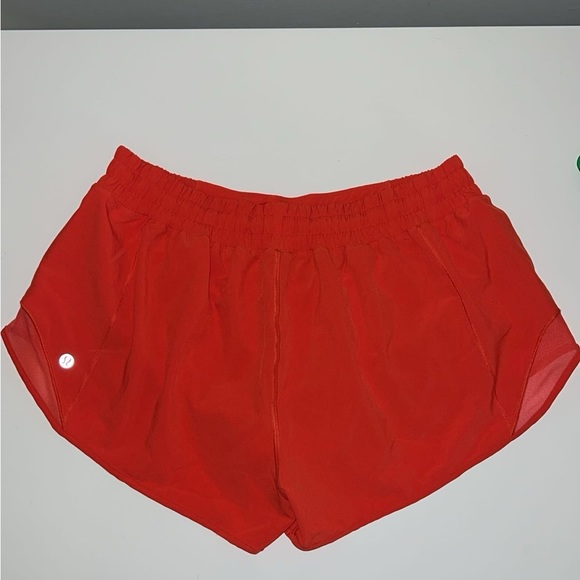 Lululemon Hotty Hot Short Size 12 with a 2.5" inseam Carnation Red - Picture 10 of 14
